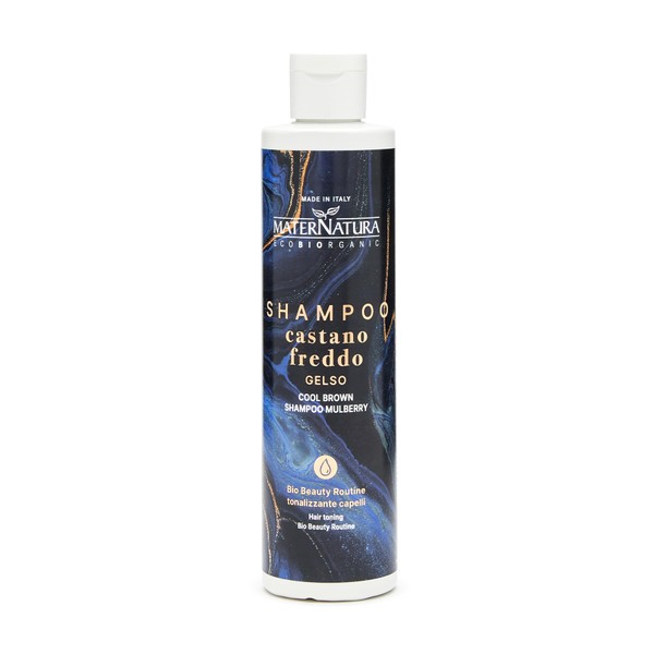 Maternatura Cool Mulberry Brown Shampoo: Toning Shampoo, Ideal for Cool