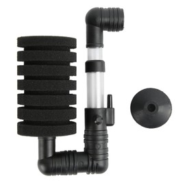 Single Sponge Filter, Aquarium Single Sponge Filter Biological Cotton Detachable Mini with Suction Cup for Fish Tank