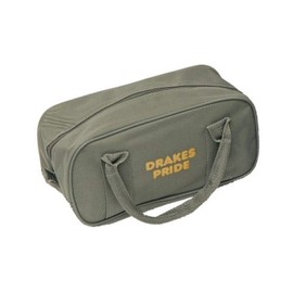 DRAKES PRIDE 2 Bowl Crown Green Bowls Zip Bag** (Grey)