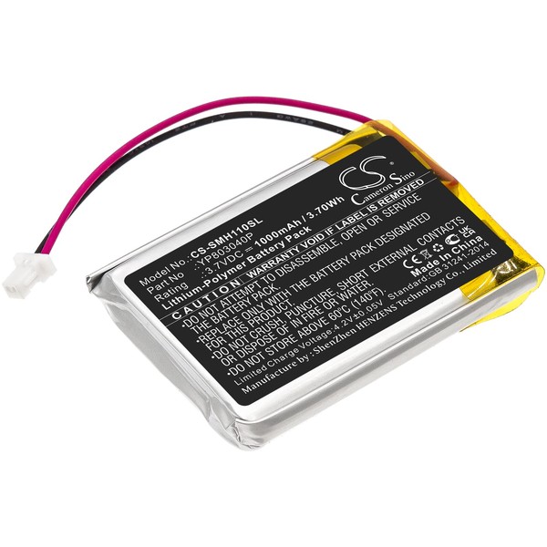 Sabuly 3.7V High-Performance Replacement Battery for Sena 10C 10C Pro