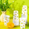 Jansun Lemonade Stand Supplies for Kids, 100 Pcs Lemonade Paper