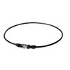 Phiten Titanium Necklace X30 Moda Black 17" Titanium Necklace