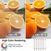 MISDOOD R7S Halogen Light Bulbs 120V 100W,6 Pack J78mm T3