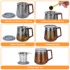 Vaincre Extra Fine Mesh Tea Infuser/Strainer, Stainless Steel Loose Leaf