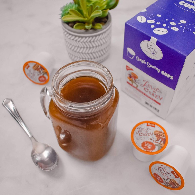 Joffrey's Coffee - Jamaican Me Crazy, Flavored Coffee, Artisan Medium
