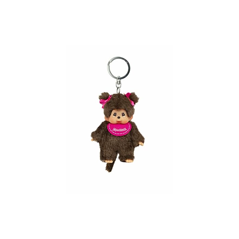 Monchhichi Classic Plush Keychain - Super Soft Collectible