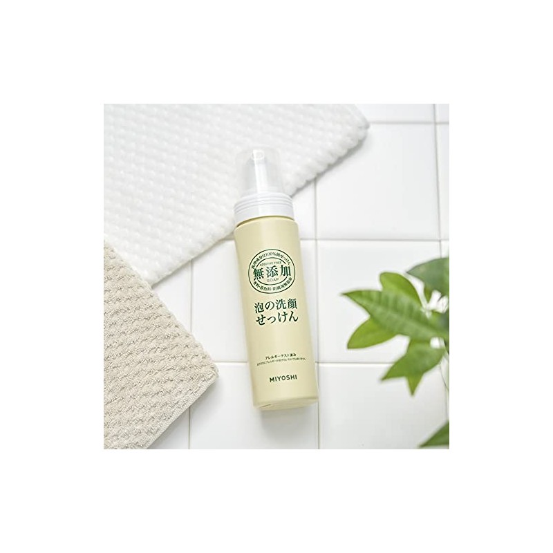 additive-free foam face wash soap refill 180ml