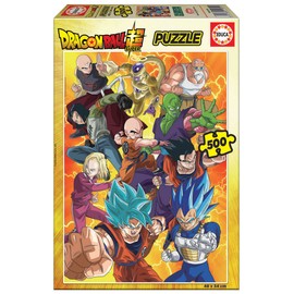 Educa 19009, Dragon Ball Super, 500 Piece Puzzle for Adults and Children from 10 Years, Dragon Ball