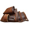 Heavy Duty Tool Pouch - All Leather - Reinforced Seams