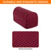 uxcell Stretch Armrest Covers Armchair Anti-Slip for Chairs Sofas Couch