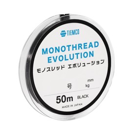 TIEMCO Mono Thread Evolution No. 0.2 0.0075 mm 0.34 kg 50 m BK