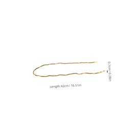 Minkissy Snake Necklace for Women Creative Hair Accessory Festival Headband Gold Chain Style