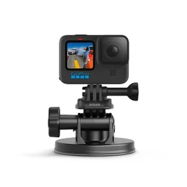 GoPro HD HERO2, HERO3, HERO3+ Front Saugnapfhalterung - gebogene, vertikale Schnellspannschnalle, 2 x Schwenkarme, Rändelschrauben (Offizielles GoPro-Zubehör)