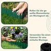 GARDENIX Plastic Lawn Edging 9 m, Height 10 cm -