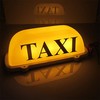 1PC Yellow Shell 12V LED Magnetic Taxi Light Waterproof LED