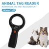 ISENVO Microchip Scanner, Animal Rabbit Dog Cats Pet Microchip Reader