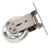 Pulley Wheel Bidirectional Rust Proof Silent Rotation Traction Wheel for
