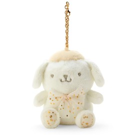 Sanrio 031585 Sanrio Mascot Holder Pompom Pudding POMPOMPURIN White Design Series Character 4.3 x 4.7 x 3.5 inches (11 x 12 x 9 cm)