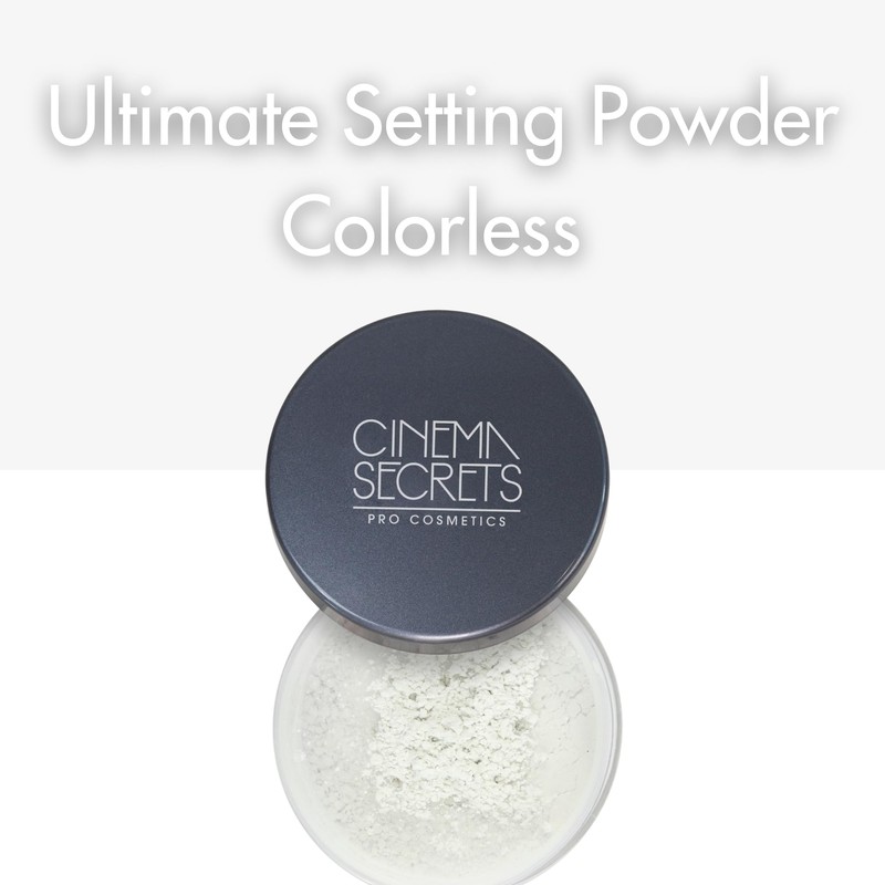 Cinema Secrets Ultralucent Setting Powder- Colorless. Talc-Free Loose Mineral Powder