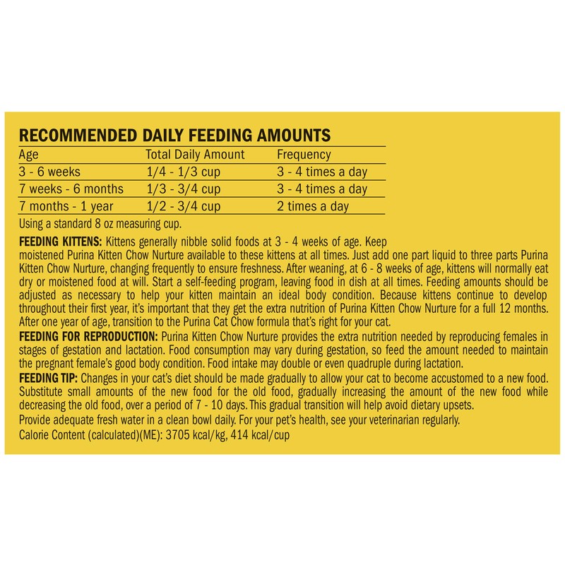 Purina Kitten Chow, 3.15-Pound