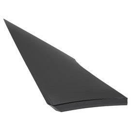 HECASA Rear Quarter Moldings Compatible with 2016-2022 Toyota Prius Prime AWD-e Outer Pillar Molding Cover Applique Window Trim Panel Replacement for 62505-47012 Plastic Passenger Side