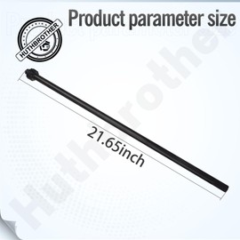 738-0919A Huthbrother Steering Shaft, Compatible with MTD 753-04517 738-0919 738-0919B 76-044, for Troy Bilt TB42 TB46.