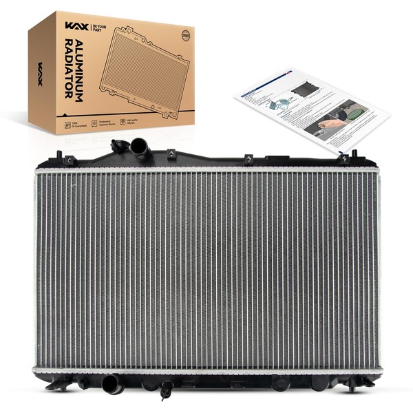 KAX CU13221 Engine Radiator Replacement, Compatible with 2012-2015 Civic 1.8L,