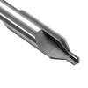 ExcInter 6Pcs HSS Center Drill Bits Set 1mm/1.5mm/2mm/2.5mm/3mm/5mm Countersink Kit