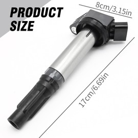 DUZFOREI UF487 Ignition Coil, Replacement for Lexus ES350 RX350 RX450H, Replacement for Lotus Evora Replacement for Toyota Avalon Camry, Replaces 90919-02255