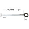 HAFD M12 x 300mm Scaffolding Eye Bolts Zinc Plated Steel