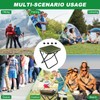 Portable Backpack Stool for Adults, Compact Pocket Folding Stool 176