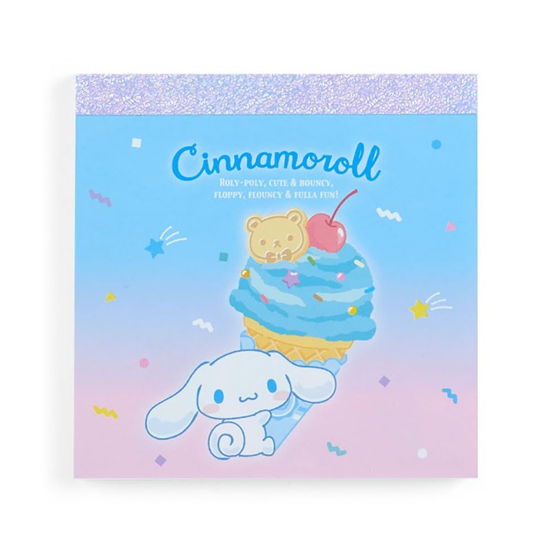 Sanrio 328057 Memo (Ice Party) Cinnamoroll