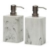 Suanti Soap Dispenser 2 Pack, 15 Oz Soap Dispenser with
