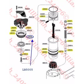 After Market for Senco New Rebuild Kit For Senco Stapler M1 M2 M3 SC1 Nailers With O-ring Kit + LB5005