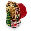 Santa's Whirling Ferris Wheel Rotating Musical Figurine