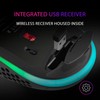 MARSGAMING Mars Gaming MMW3 Wireless Gaming Mouse, RGB Flow, Ultralight