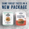 Augason Farms Black Bean Burger Mix Can, Certified Gluten Free,