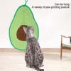 Cat Scratch Pad 28x43cm Avocado Shape Sisal EVA Scratch Resistant