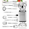 Home Hero 32-Piece Stainless Steel Kitchen Utensil Set - Heat-Resistant
