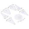 Quilting Template DIY Patch Tool Ruler Acrylic Transparent Sewing Ruler