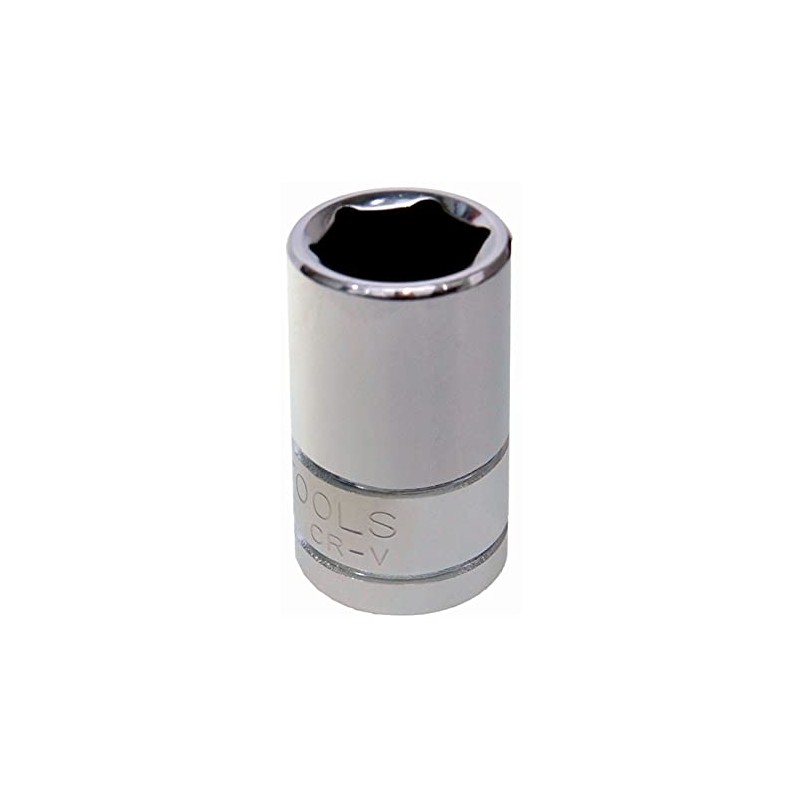 KC-Tools Socket KC-Tools 1/4-Inch Drive Single Hex Socket, 6mm
