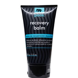 peek Recovery Balm, crema corporal reconfortante posterior a la actividad física intensa, de efecto frío y extractos naturales, que relajan y aceleran la recuperación muscular Tubo depresible de 150g