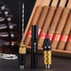 KEENSUN 4-in-1 Cigar Punch Tool Set with 2 Size Cigar