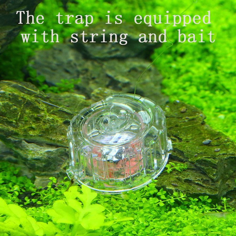 HIERYAN Snail Tool Aquarium Snail Trap Snail Box with Fishing