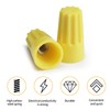 Eagles 200Pcs Twist on Wire Connectors - Yellow #14 -