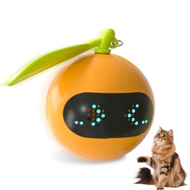 Vtizikl Cat Ball Toys, Indoor Interactive Cat Ball, Automatic Cornering And Sensing, Interactive Cats Toys With Auto Sleep And Touch Start Function