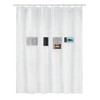 Kleine Wolke Pocket Shower Curtain, PEVA, Clear, 180 x 200
