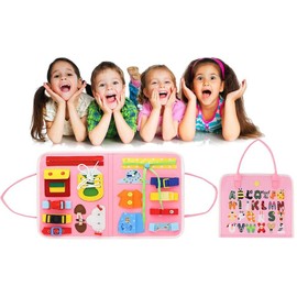 Unbranded Busy Board Montessori Toys Sensory Busy Books for Toddlers 1 2 3 4 ...