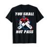 Ghiaccio Hockey Portiere Portiere Campo Hockey Maglietta