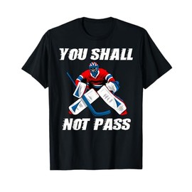 Ghiaccio Hockey Portiere Portiere Campo Hockey Maglietta